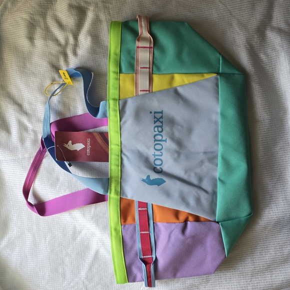 cotopaxi Handbags - Cotopaxi 30liter Gear Hauler Multicolor Tote Bag